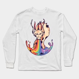 Rainbow Spit Dragon Long Sleeve T-Shirt